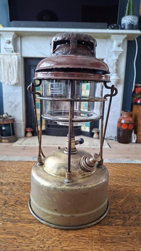 Vintage pork pie tilley lamp - vintage,
