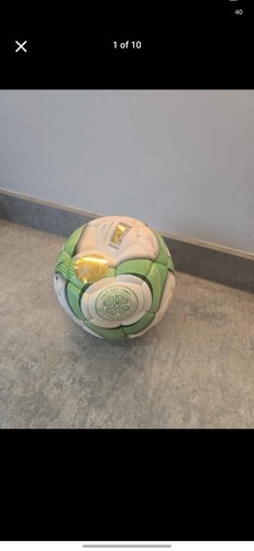 Autographed celtic football - autographed,