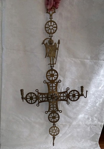 Large greek orthadox - orthadox, brass