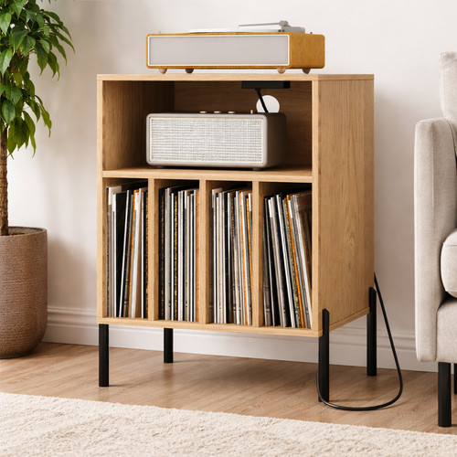 Record player stand storage - stand,
