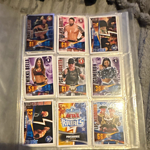 Topps slam attax rivals wwe - rivals,