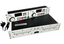 Denon DN-1800F Main Unit Dual Double Compact Disc Player & Remote DJ - FAULTY