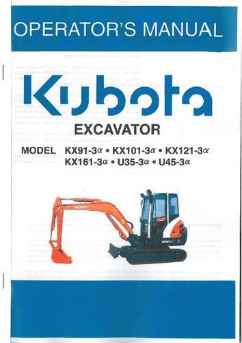 Kubota excavator kx91 - kubota, kx91-3