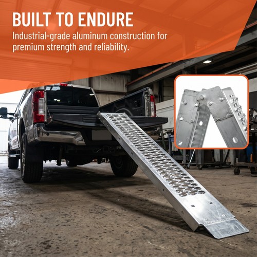 Steel foldable loading ramps - foldable,