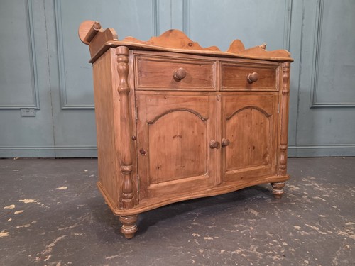 Antique pine wash stand - wash, stand/chest