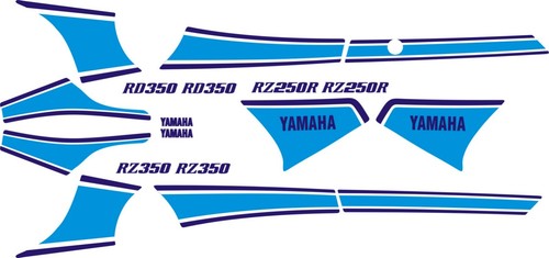 Decals for yamaha - decals, rd