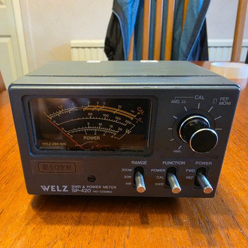 Welz 420 swr power meter - welz,