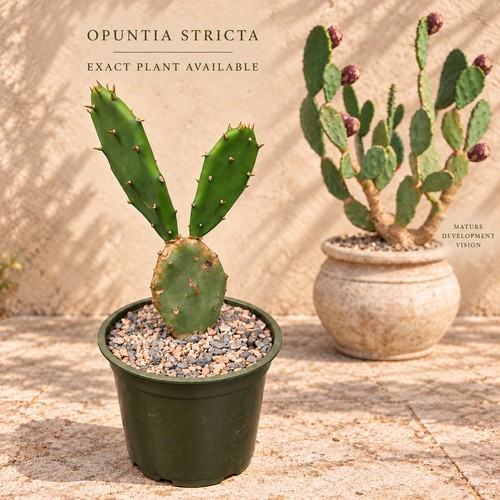 Opuntia stricta prickly pear - stricta,
