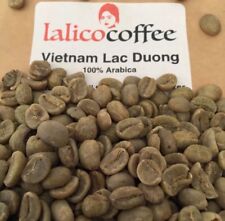 Lac Duong Microlot Vietnam Green/Raw 100% Arabica Coffee Beans For Home Roasting