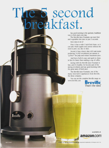 2004 print breville juice - 2004,