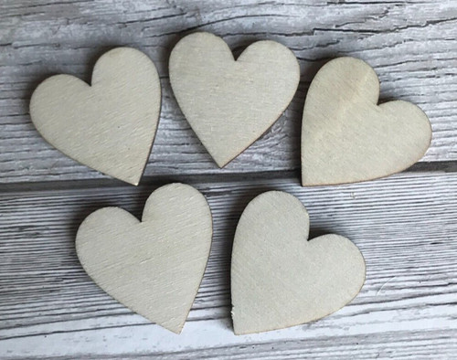 Hearts pyrography craft - hearts, x