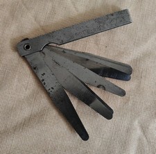 Vintage Draper Feeler Gauge Set – 0.04mm to 0.63mm