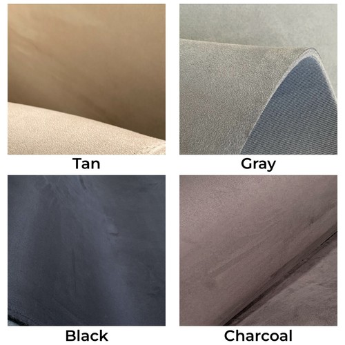 5mm foam backed suede fabric - suede,