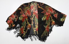 Izabel London Women's Multicoloured Floral Kimono Top Size 8