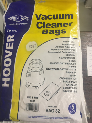 Hoover bag h15 h16 - bag, vacuum