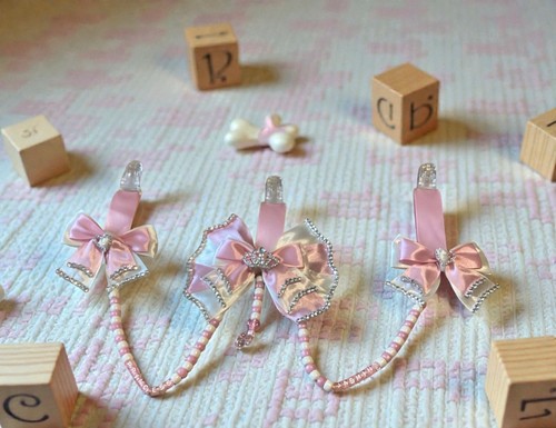 Personalised dusty pink and - pink,