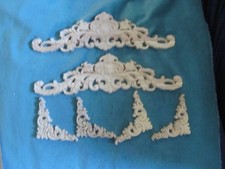 set of 6 decorative mouldings