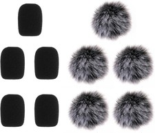 10 Pcs Furry Microphone