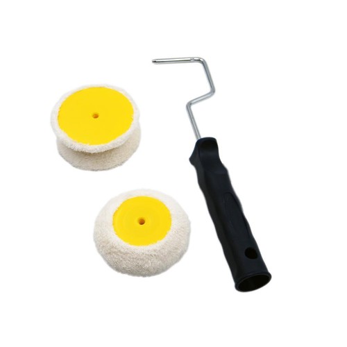 Diy corner paint roller wool - paint,
