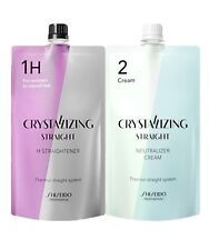 Shiseido Crystallizing Straight Straightener Perm H1 + Neutralizing Cream set