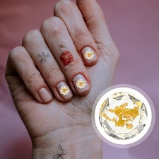  100 Pcs Nail Salon Accessories Art Supplies Jewels for Nails Gems Charms