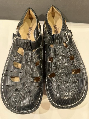 Alegria pes 641 black leather - pes-641,