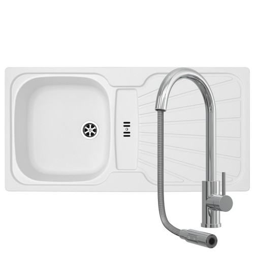 Liquida cmp5wh bowl white - 1.0,