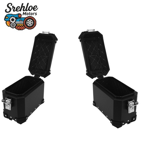 Black 18l side case - black, pannier