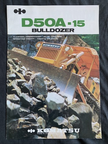 Komatsu d50a bulldozer - komatsu,