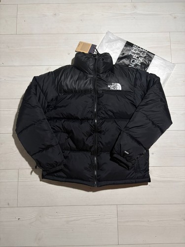 Black north face men - men's, puffer
