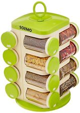 High Quality Plastic Revolving Spice Rack Set 16 pieces