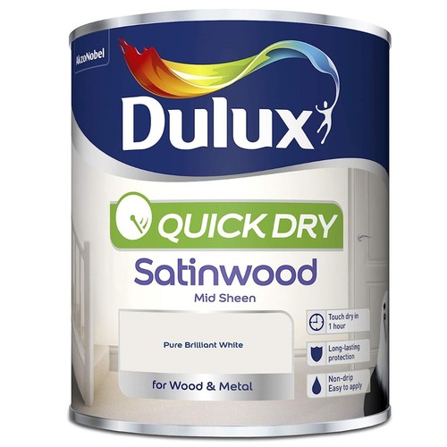 Dulux quick dry satinwood - dulux,