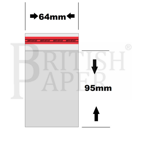 Clear self adhesive seal - clear,