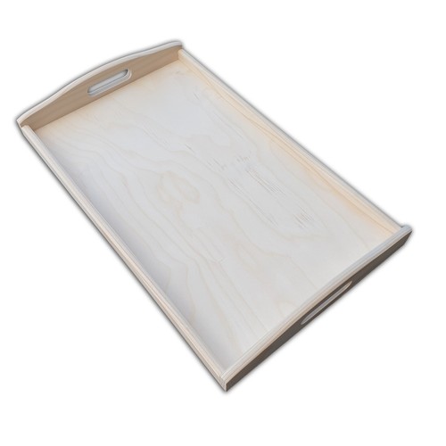 Large wooden serving tray - serving,