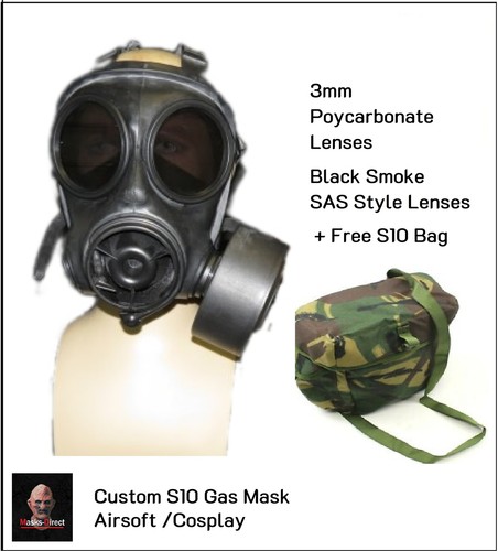 S10 gas mask single - gas,
