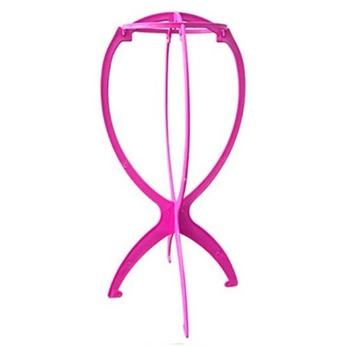 Black wig display stand - wig,