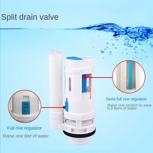 Dual flush toilet valve - dual,