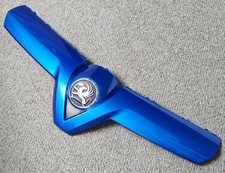 VAUXHALL Corsa D VXR Arden Blue Upper Front Bumper Grille with Badge 327946489