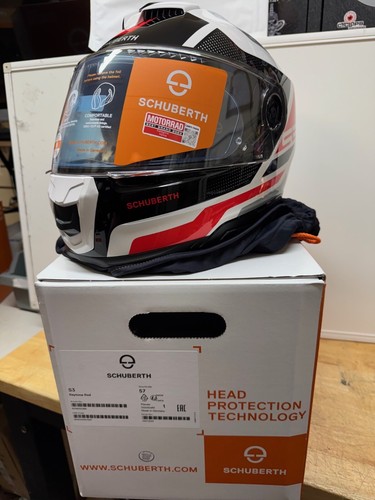 Schuberth daytona red - schuberth,