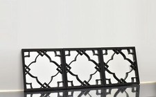 Set Of 3 Silver Moroccan Tile