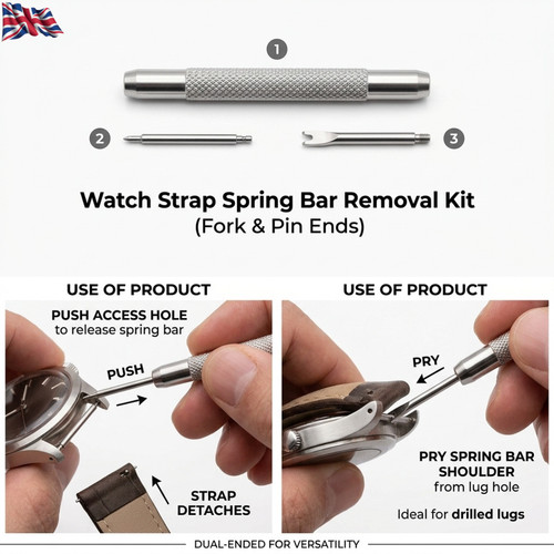 Watch strap spring - watch,