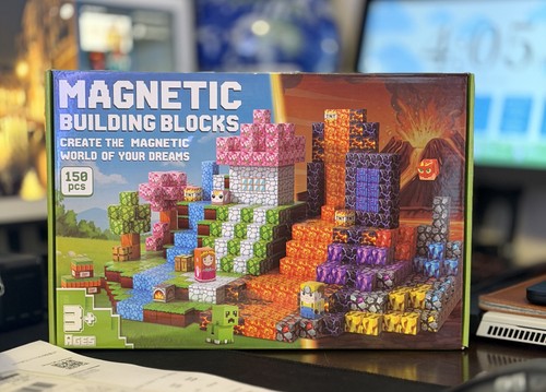 150pcs magnetic building - 150pcs,