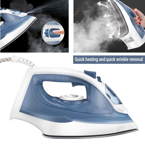 2400w steam iron non stick - 2400w,