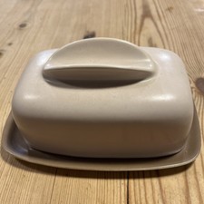 Vintage mushroom poole pottery