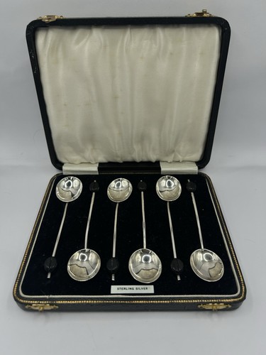 Sterling silver bean end - 6,