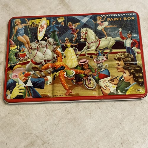 Vintage tin water color - vintage,