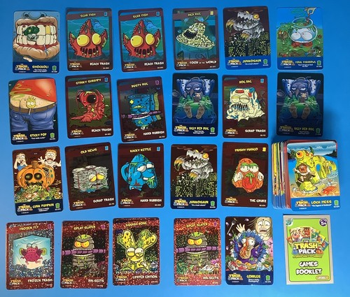 Lot trash pack cards - of, 90