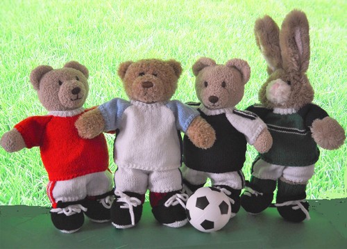 Knitting pattern for teddy - pattern,
