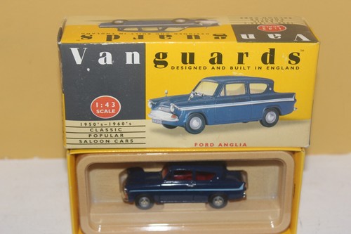Boxed vanguards ford anglia - vanguards,