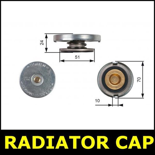 Radiator cap fits - ford, cortina